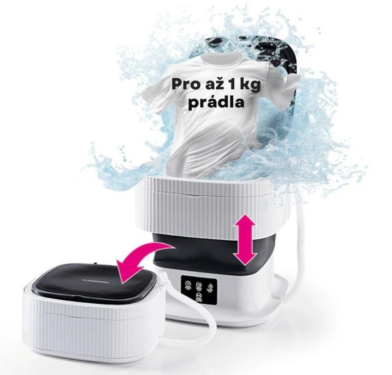 CLEANmaxx Skládací mini pračka 15056 (7)